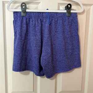 Women's Heathered Blue-Purple Nike Shorts